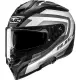 Casque HJC i72 Shard MC5SF Noir Blanc Gris
