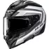 Casque HJC i72 Shard MC5SF Noir Blanc Gris