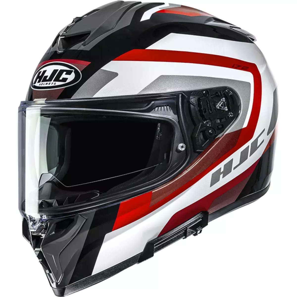Casque HJC i72 Shard MC1 Blanc Noir Rouge