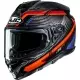 Casque HJC F72 Carbon Kairo MC8 Noir Orange Bleu