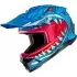 Casque Cross Enfant HJC Y50 Megadon MC2 Bleu Rouge