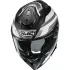 Casque HJC i72 Shard MC5SF Noir Blanc Gris