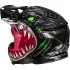 Casque Cross Enfant HJC Y50 Megadon MC5 Noir Rouge Gris