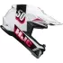 Casque Cross Enfant HJC Y50 Dash MC1 Blanc Noir Rouge
