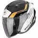 Casque Scorpion Exo-Z1 Prymus Noir Blanc Or