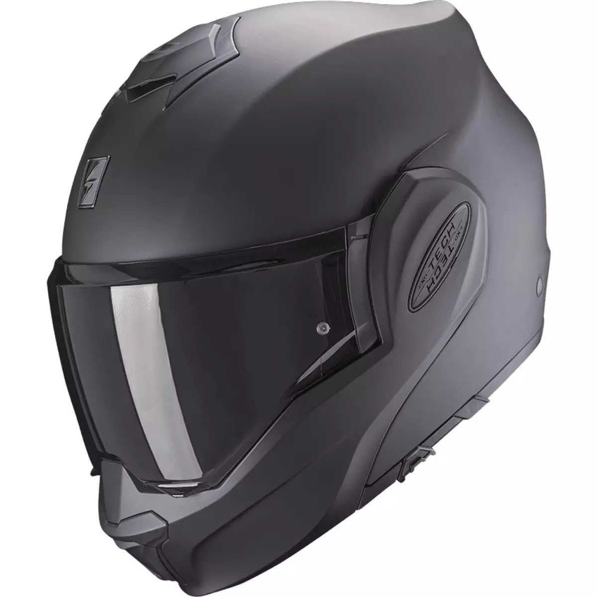 Casque Scorpion Exo-Tech Lite Solid Noir mat