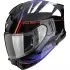 Casque Scorpion Exo-530 Air Tigris Noir Bleu Blanc
