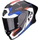 Casque Scorpion Exo-R1 Evo II Carbon Air Propel Noir Blanc Rouge