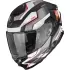 Casque Scorpion Exo-GT SP Air Carbon Arkon Noir mat Argent Rouge