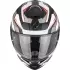 Casque Scorpion Exo-GT SP Air Carbon Arkon Noir mat Argent Rouge