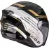 Casque Scorpion Exo-Z1 Prymus Noir Blanc Or