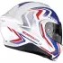 Casque Scorpion Exo-930 Evo Alpha Blanc Rouge Bleu