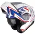Casque Scorpion Exo-930 Evo Alpha Blanc Rouge Bleu