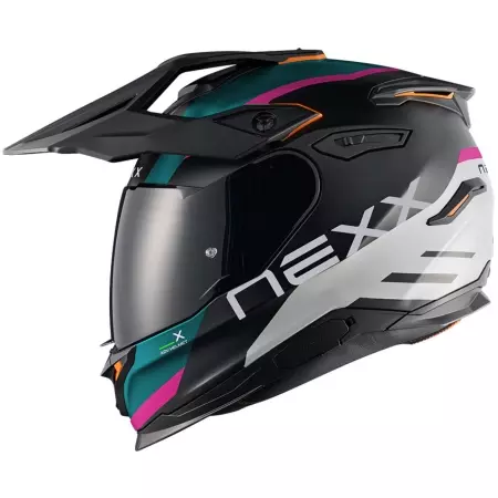 Casque Nexx Y.Travl Quest Bleu Rose Mat - Casque Intégral NEXX