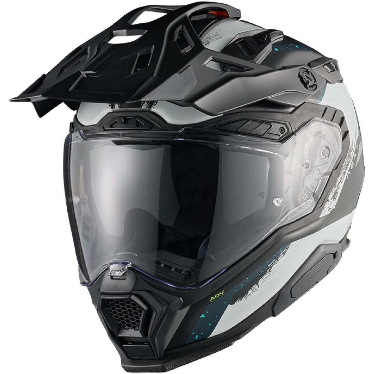 Casque Nexx X.WED3 Kodiak Gris Bleu Mat