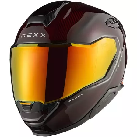 Casque Nexx X.TR Lava Carbon Rouge - Casque Intégral NEXX