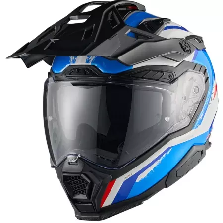 Casque Nexx X.WED3 Kodiak Bleu Rouge - Casque Intégral NEXX