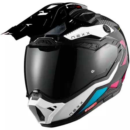 Casque Nexx X.Rally Austral Bleu Rose - Casque Intégral NEXX