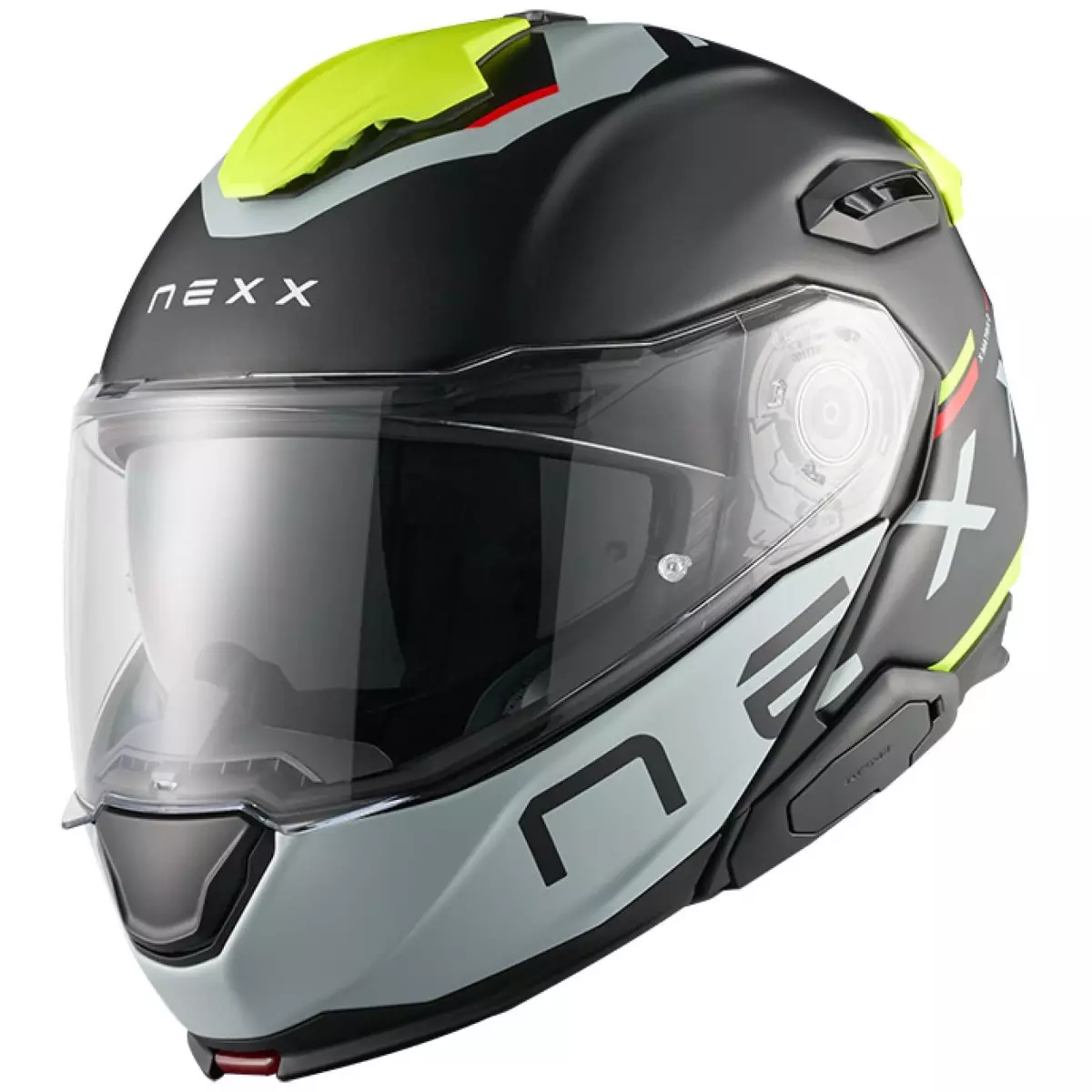 Casque Nexx X.Lifetour Strada Gris Neon Mat