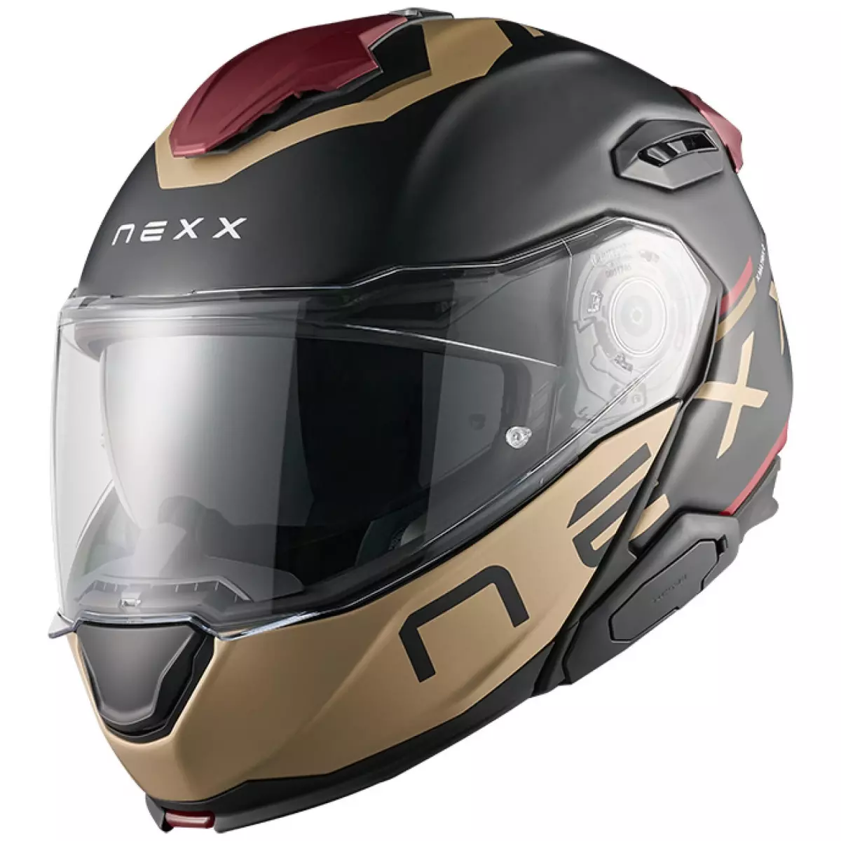 Casque Nexx X.Lifetour Strada Or Rouge Mat