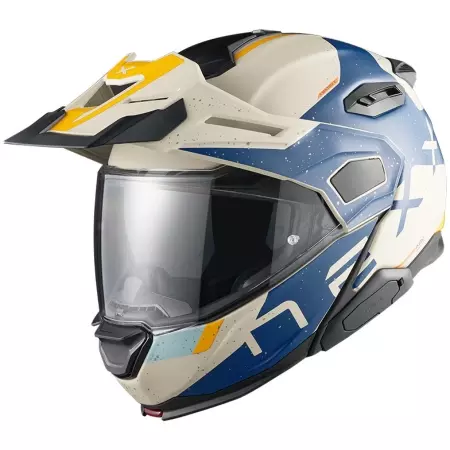 Casque Nexx X.Lifecountry Galaxy Sable Bleu Mat - Casque Modulable NEXX