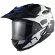 Casque Nexx X.Lifecountry Galaxy Blanc Bleu Mat