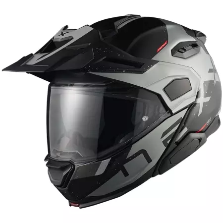 Casque Nexx X.Lifecountry Galaxy Gris Noir Mat - Casque Modulable NEXX