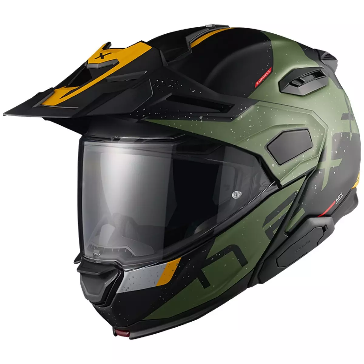 Casque Nexx X.Lifecountry Galaxy Vert Noir Mat