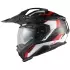 Casque Nexx X.WED3 Kodiak Blanc Rouge Mat