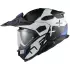 Casque Nexx X.Lifecountry Galaxy Blanc Bleu Mat