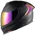 Casque Nexx Y.100R Subsonic Noir Rose Mat