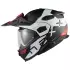 Casque Nexx X.Lifecountry Galaxy Blanc Rouge Mat