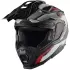 Casque Nexx X.WED3 Kodiak Blanc Rouge Mat