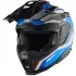Casque Nexx X.WED3 Kodiak Bleu Rouge