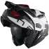 Casque Nexx X.Lifecountry Galaxy Blanc Rouge Mat