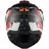 Casque Nexx X.WED3 Kodiak Blanc Rouge Mat