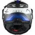 Casque Nexx X.Lifecountry Galaxy Blanc Bleu Mat