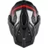 Casque Nexx X.WED3 Kodiak Blanc Rouge Mat