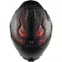 Casque Nexx X.WST3 Combuster Noir Rouge Mat