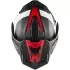 Casque Nexx X.Lifecountry Galaxy Blanc Rouge Mat