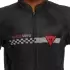 Blouson Dainese Herosphere Air Noir Blanc Stripes Rouge