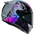 Casque HJC RPHA 12 MC28 Kate Noir Argent Multicolore