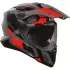 Casque Airoh Commander 2 Polar Rouge Mat