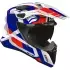Casque Airoh Commander 2 Polar Bleu Rouge