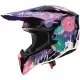 Casque Cross Airoh Wraaap Donuts Multicolore