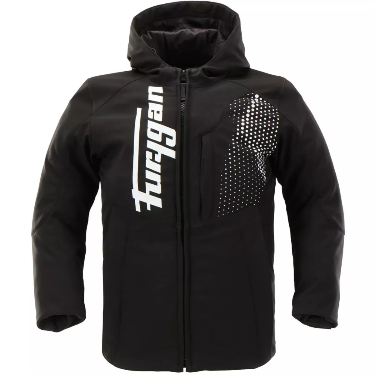 Blouson Enfant Furygan Skyfall Noir Blanc