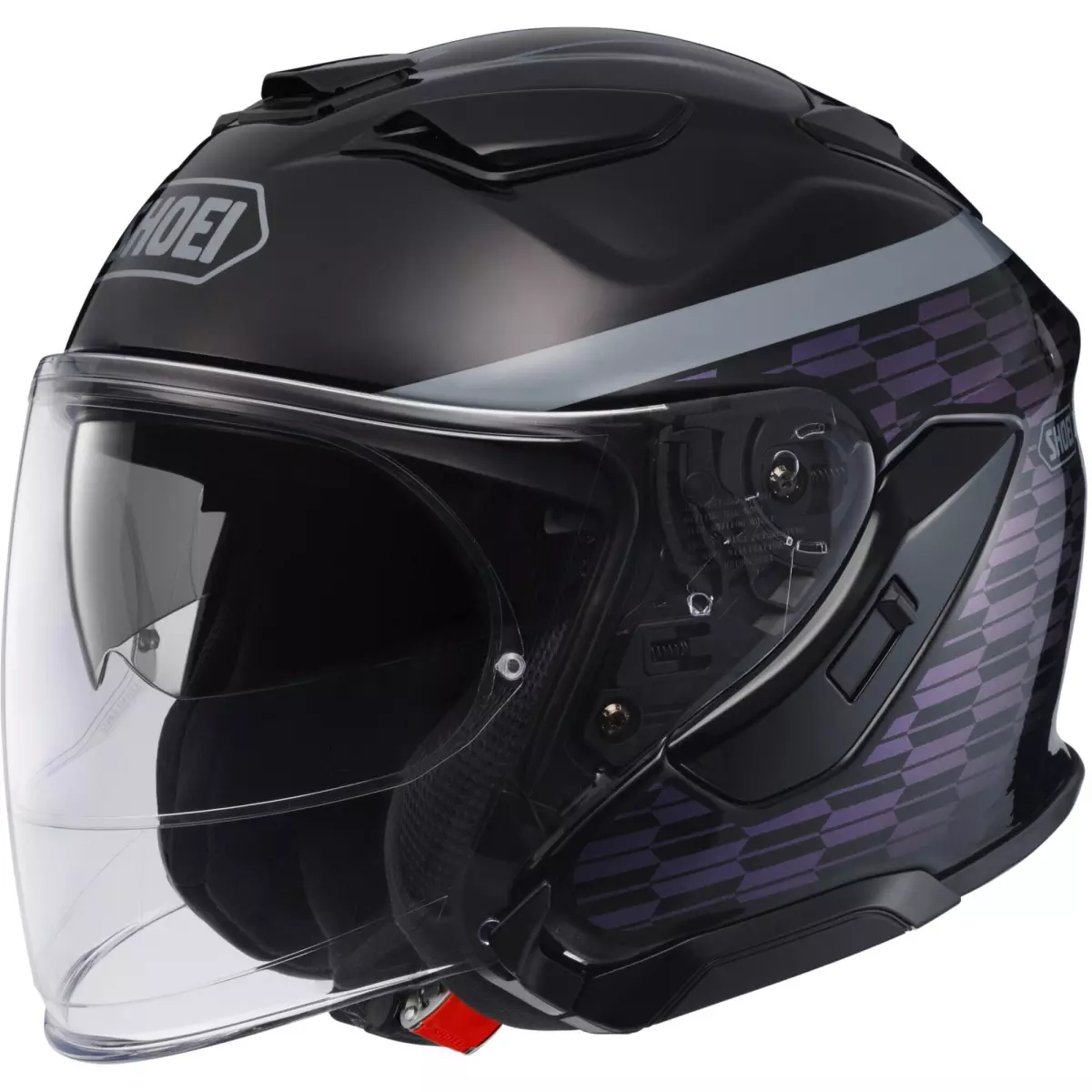 Casque Shoei J-Cruise 3 Acconic TC-2 Noir Violet