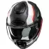 Casque HJC F100 Carbon Askan MC6HSF Noir Blanc Orange