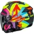 Casque HJC F31 Sora MC38 Rose Jaune Noir