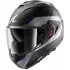 Casque Shark OXO Mekarium Noir Chrome Bleu